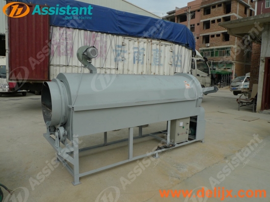 Electric Heating Continuous Green Tea Steamer Machine DL-6CSTL-D60