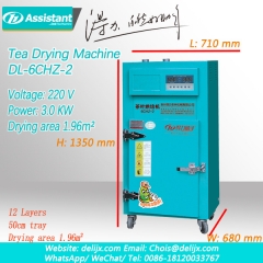 mini máquina de secar chá preto / verde para secar o chá 6chz-2