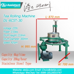 máquina de processamento ortodoxo do chá do rolo da folha do chá do oolong