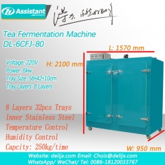 chá preto que processa a fermentação 6cfj-80 da fermentação